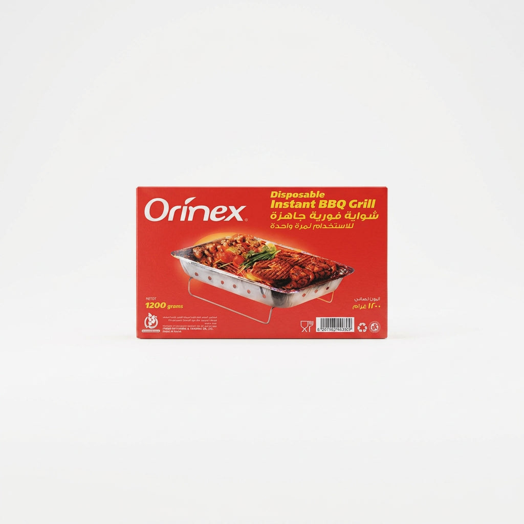 Orinex Disposable Instant Bbq Grill 1200gm