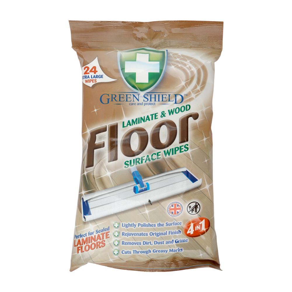 Greenshield Wood & Laminate Surface Wipes 70's