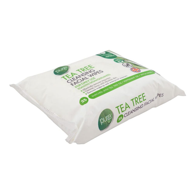 Pure Tea Tree Wipes 25's