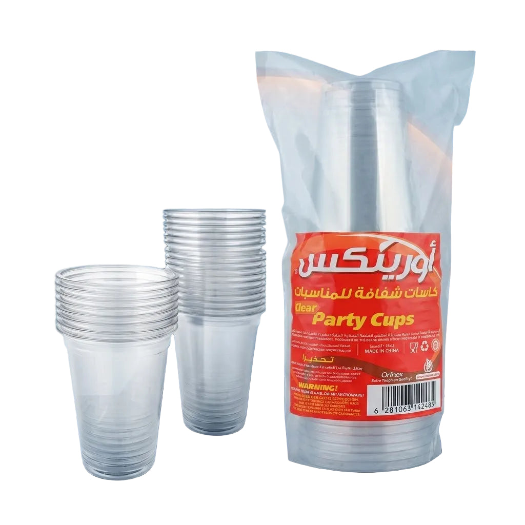 Orinex Clear Party Cups 18oz 24's