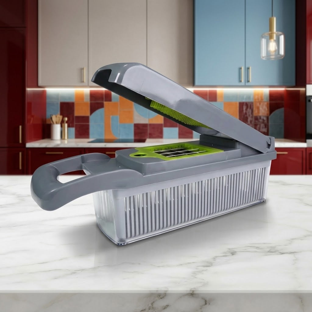 14-in-1 Vegetable Chopper Slicer Dicer Mandoline Cutter Set