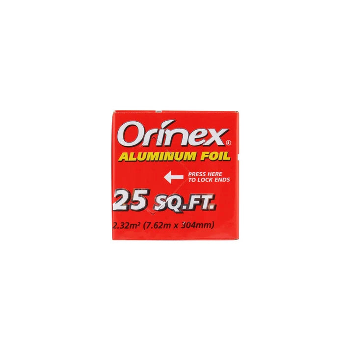 Orinex Aluminium Foil Standard 25 Sq.Ft