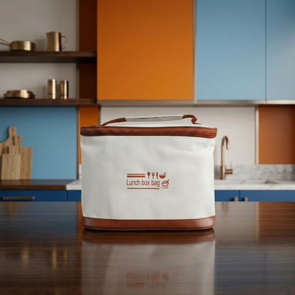 4-Liter Multi-Layer Thermal Insulated Stainless Steel Lunch Box