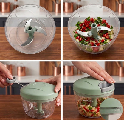 Eotia Mini Food Chopper & Garlic Grinder (3 Blade Variant)