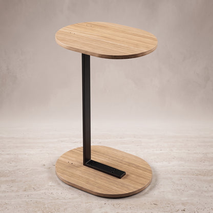Modern Oval C-Shaped Side Table (Copy)