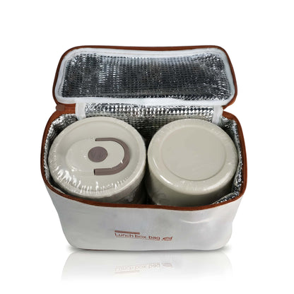4-Liter Multi-Layer Thermal Insulated Stainless Steel Lunch Box
