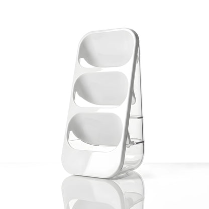 3-Compartment Stainless Steel Cutlery Stand & Utensil Holder