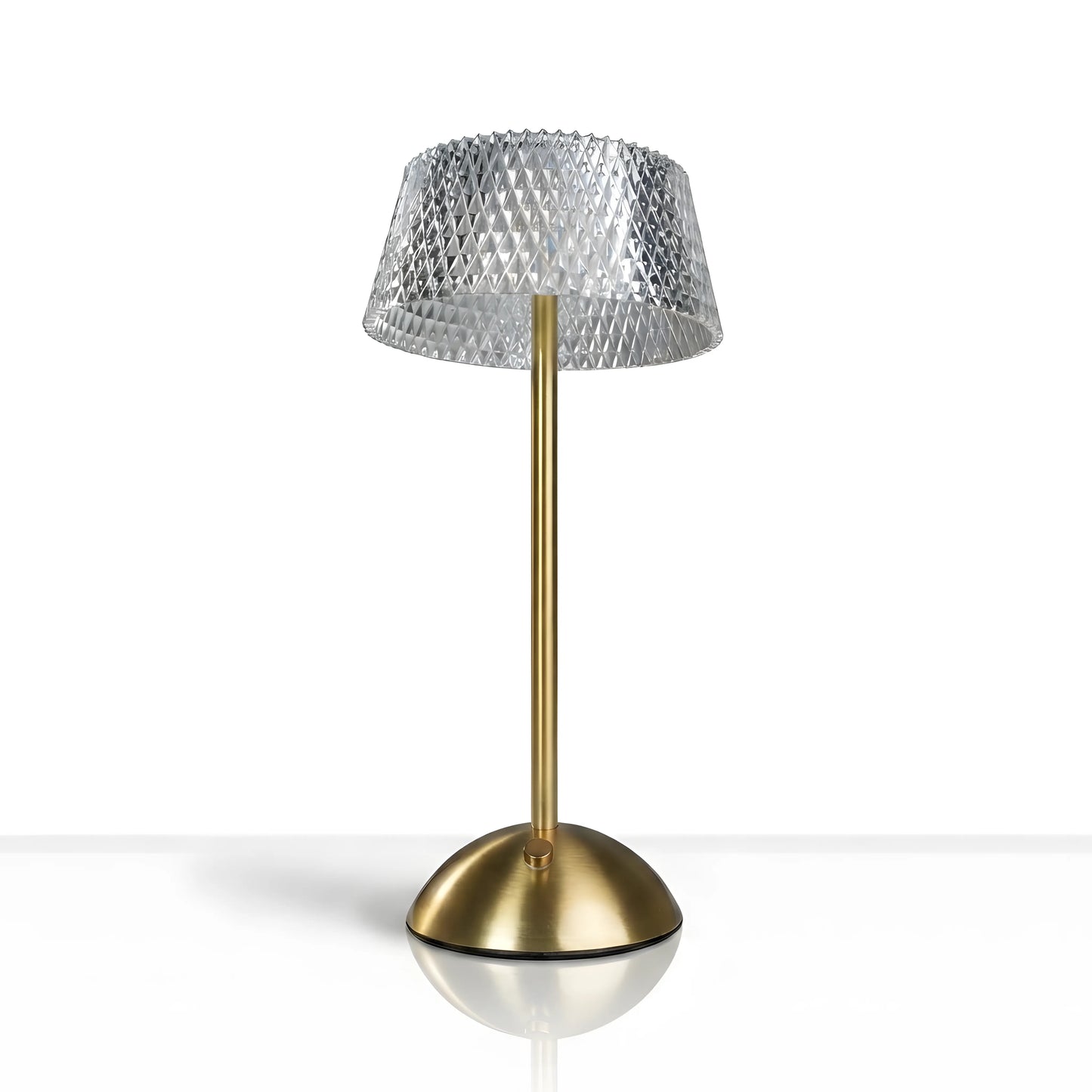 Cylindrical Diamond Facet Touch Sensor Ambient Lamp