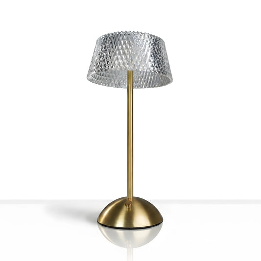 Cylindrical Diamond Facet Touch Sensor Ambient Lamp