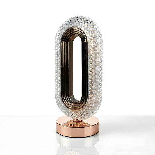 Acoustic Touch Crystal Diamond Ambient Sphere Table Lamp