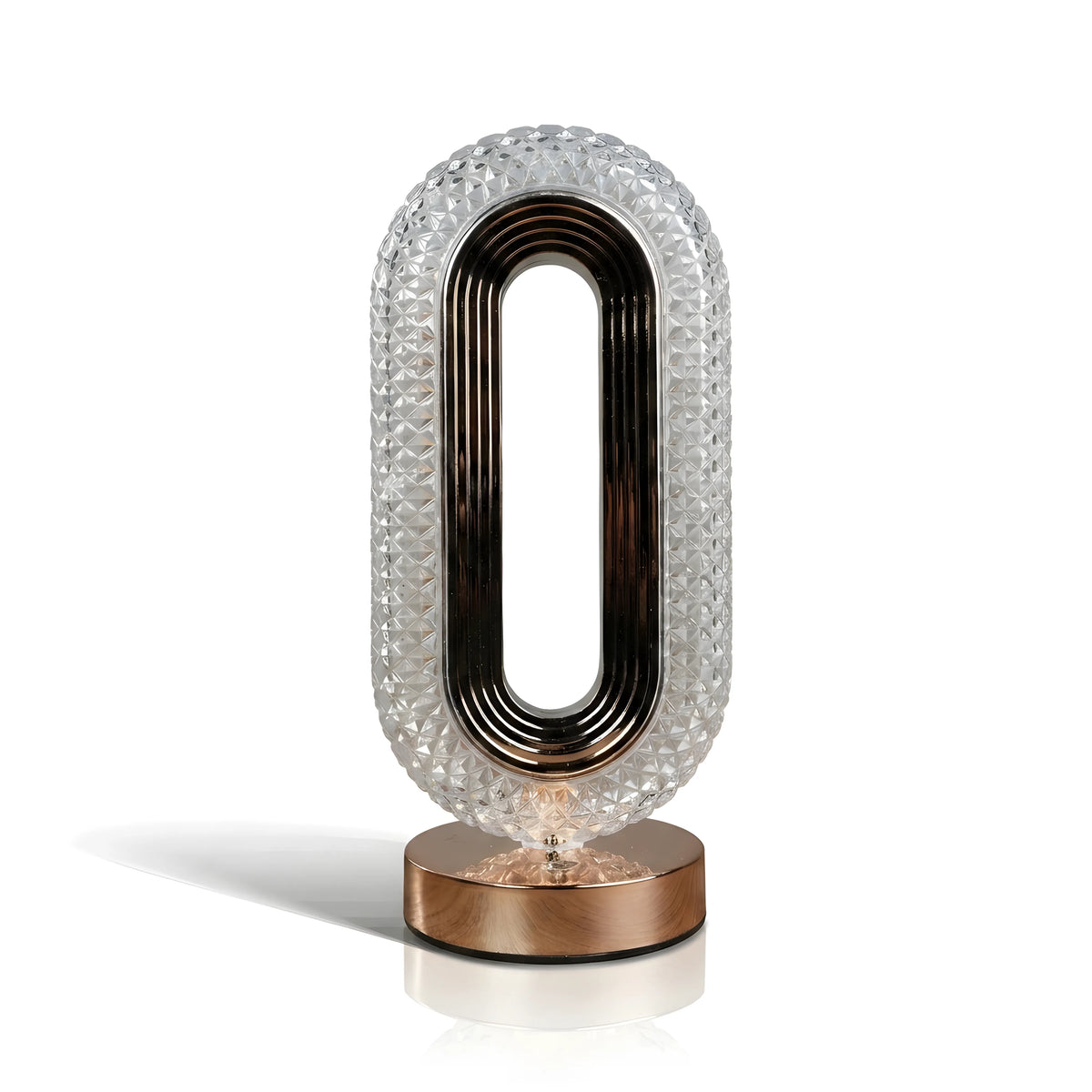 Acoustic Touch Crystal Diamond Ambient Sphere Table Lamp
