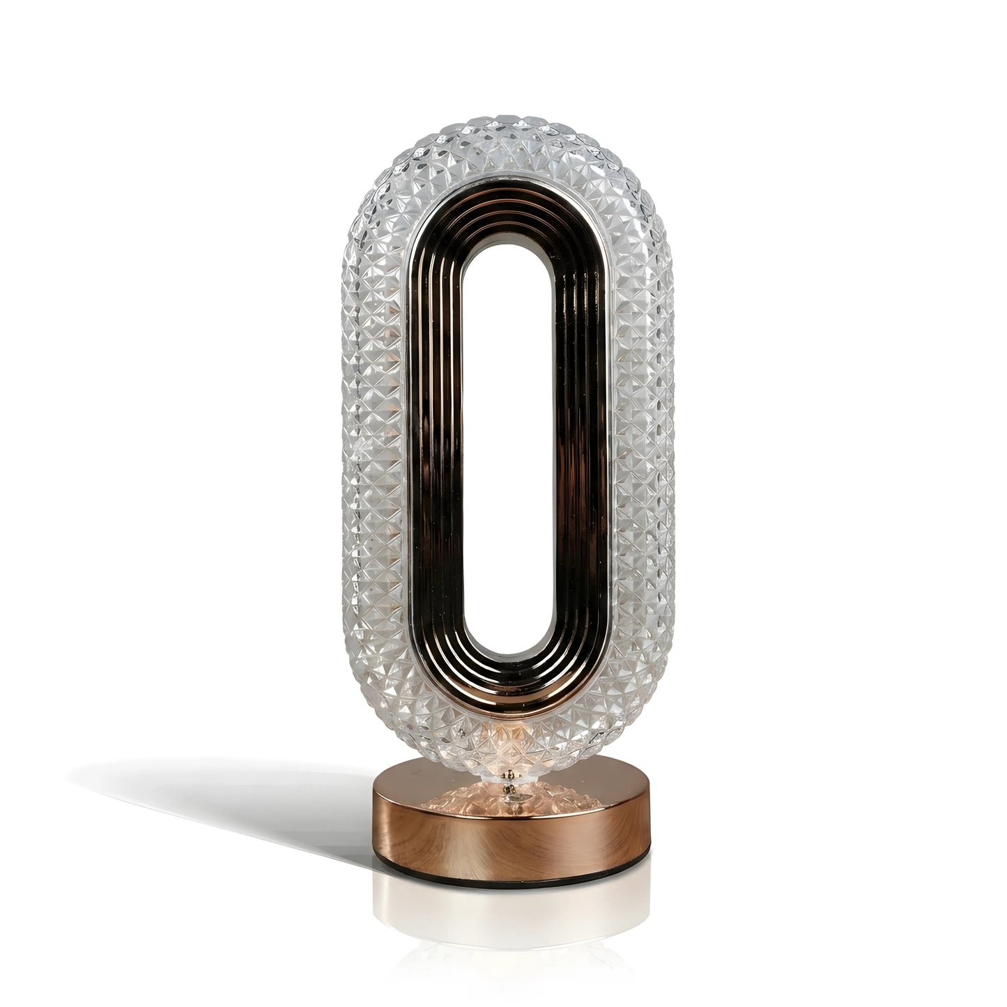 Acoustic Touch Crystal Diamond Ambient Sphere Table Lamp