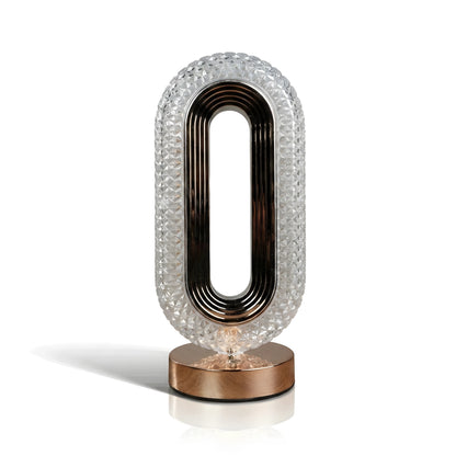 Acoustic Touch Crystal Diamond Ambient Sphere Table Lamp