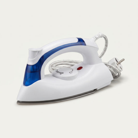 Compact Travel Steam Iron with Adjustable Temperature Control