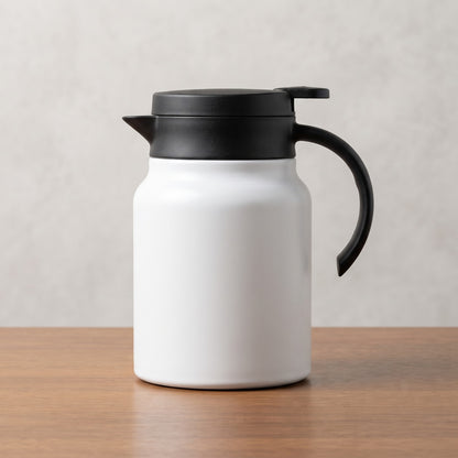 Modern Matte White Insulated Thermal Carafe & Pitcher
