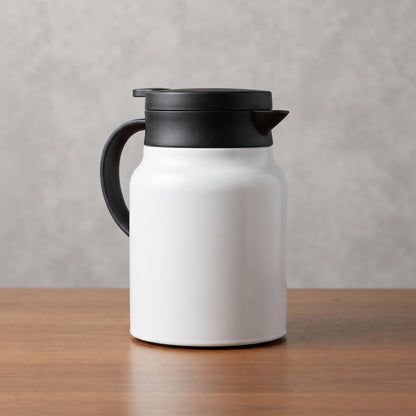 Modern Matte White Insulated Thermal Carafe & Pitcher