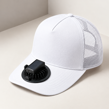 Solar-Powered Mini Fan Baseball Cap
