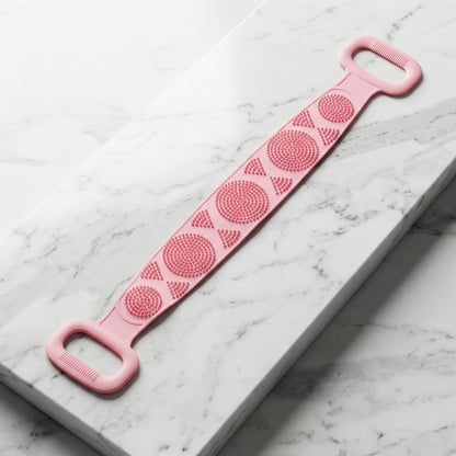 Silicone Exfoliating Back Scrubber & Bath Massage Strap