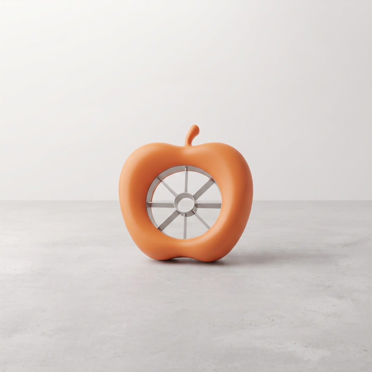 Apple-Shaped Stainless Steel Apple Slicer & Corer