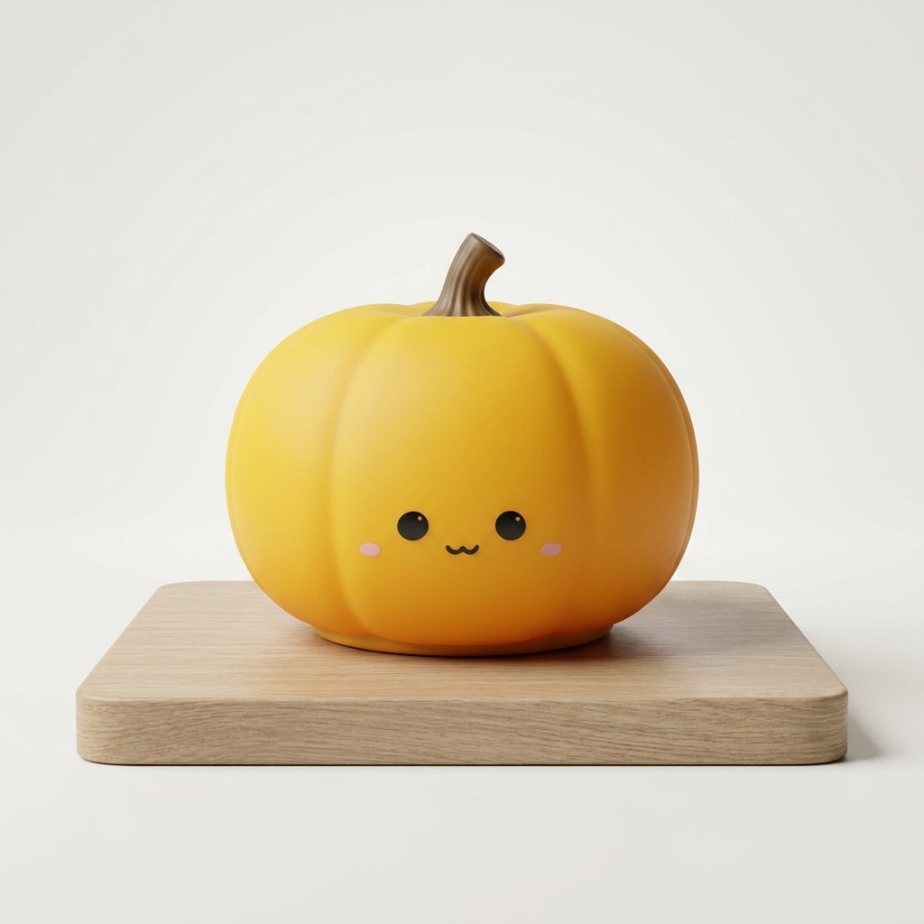 Kawaii Pumpkin LED Night Light