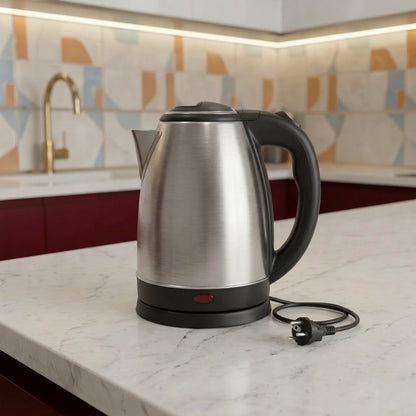 Brushed Stainless Steel Electric Kettle