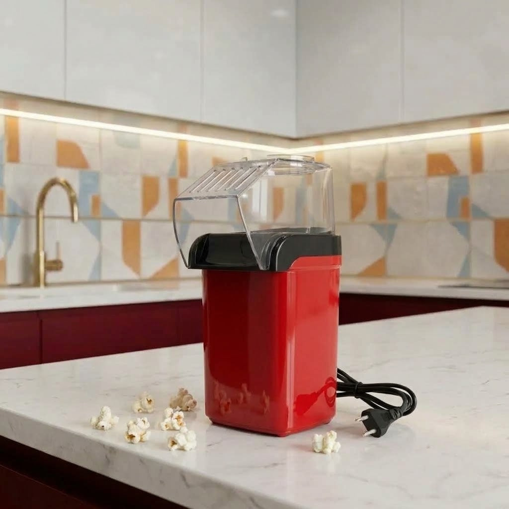 Electric Hot Air Popcorn Maker | Fast, Automatic & Easy to Clean