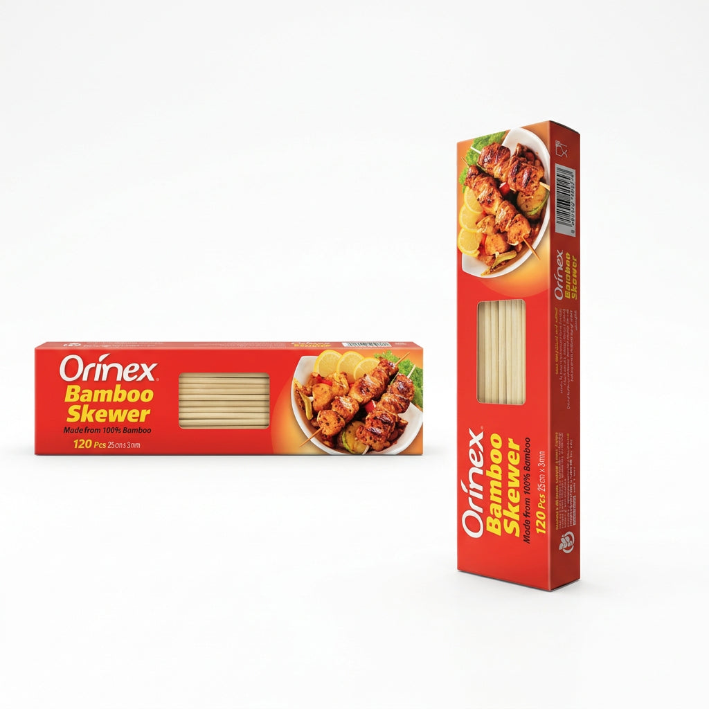 Orinex Bamboo Skewer 120's 25cm